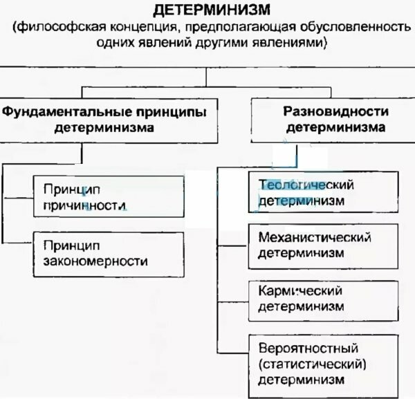 Детерминизм в психологии. Что это такое, принципы, определение, виды, формы