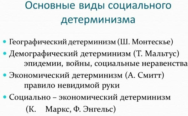 Детерминизм в психологии. Что это такое, принципы, определение, виды, формы