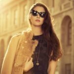 стильная девушка